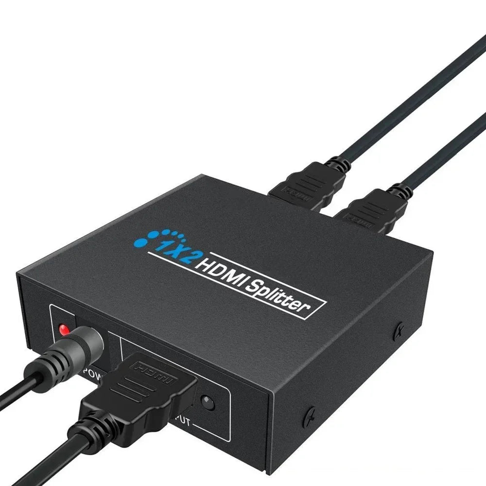 4K HDMI Splitter 1 In 4 Out | Video Distributor for HDTV, PC & Laptop