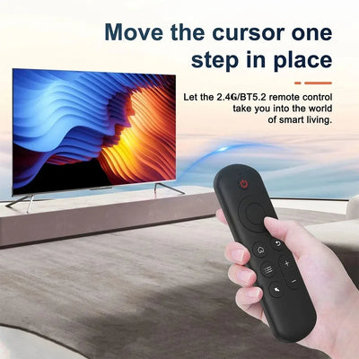 Bluetooth 5.2 Air Mouse & Wireless Keyboard | M5 Voice Backlit Remote Control