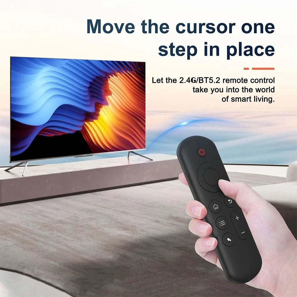 Bluetooth 5.2 Air Mouse & Wireless Keyboard | M5 Voice Backlit Remote Control